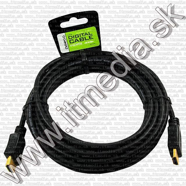 Image of HDMI v1.4 cable 5m GOLD *ethernet* (IT8637)